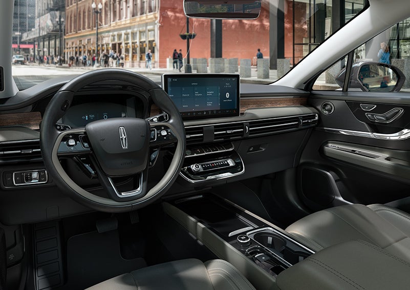 The interior dashboard of 2024 Lincoln Corsair® SUV is shown here. | Gettel Lincoln in Punta Gorda FL